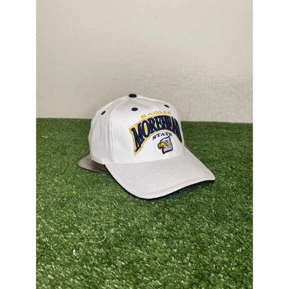 Morehead State Eagles hat cap snap back white new Y2K Retro Top of the World A - Picture 2 of 9